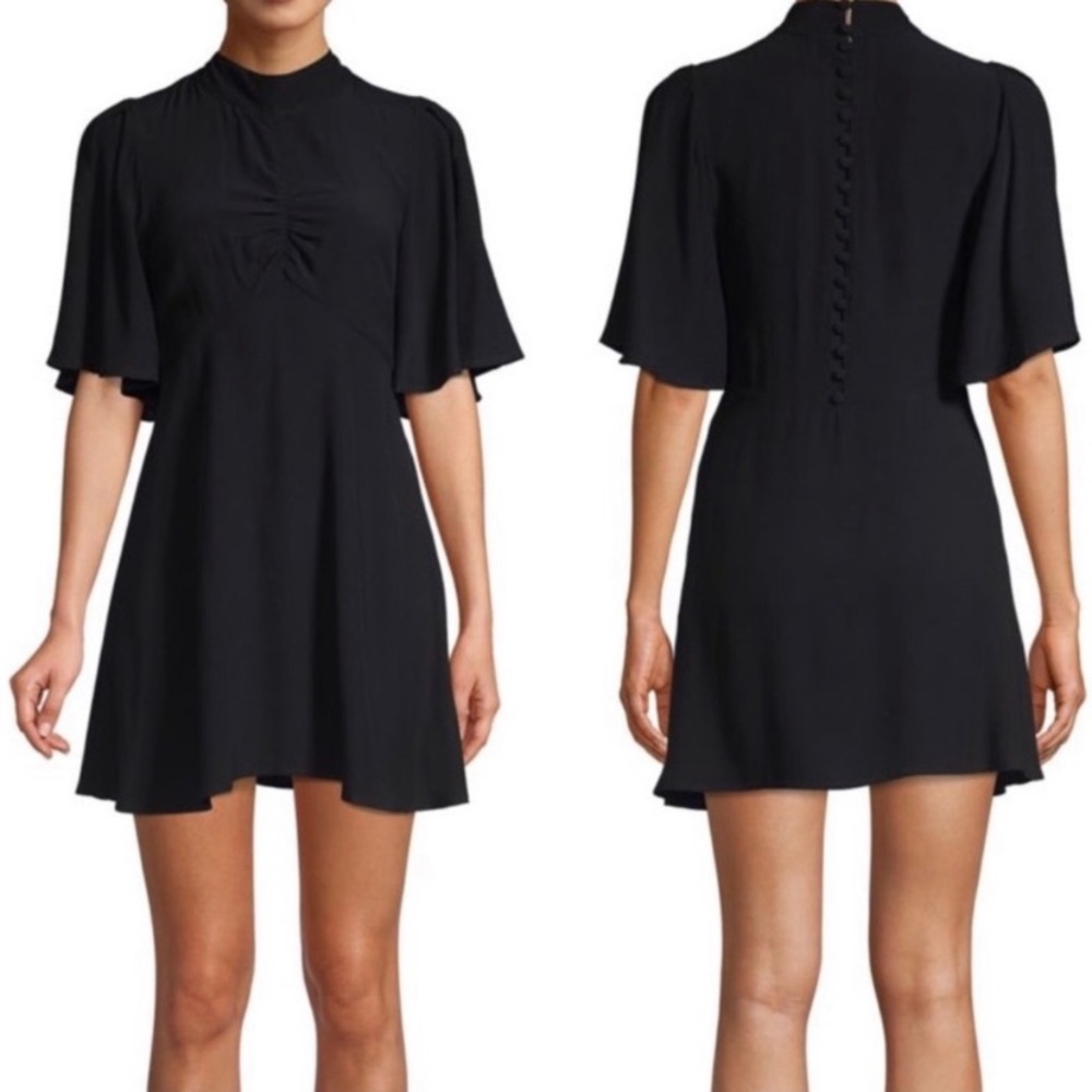 Free People Be My Baby Black Dress
